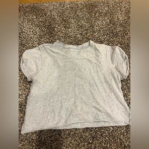 Grey free people shirt